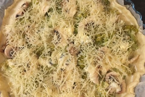 Cliquez pour zoomer ! Tarte aux brocolis et roquefort Thermomix par marion_kidg