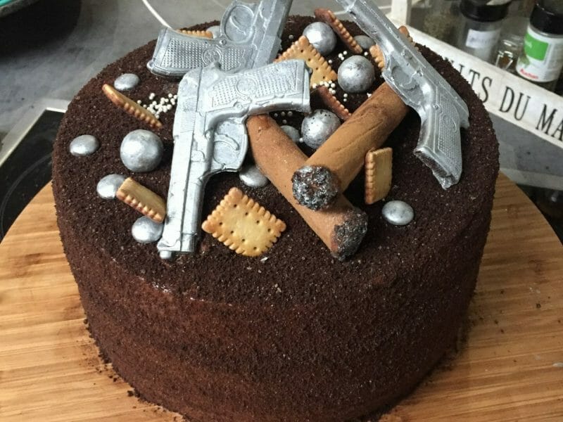 Cliquez pour zoomer ! Layer cake Kinder Bueno Thermomix par munozcl