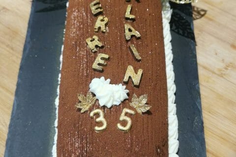 Cliquez pour zoomer ! Bûche Ferrero Rocher Thermomix par munozcl