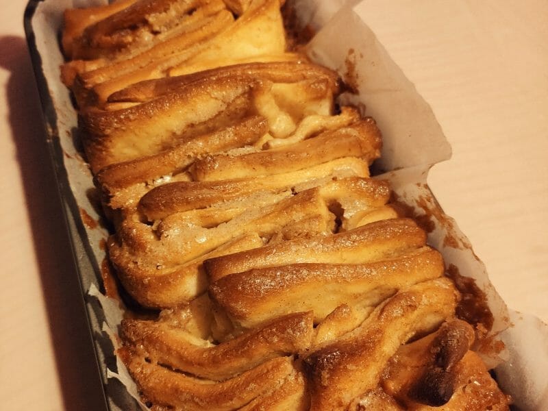 Cliquez pour zoomer ! Brioche à effeuiller à la cannelle Thermomix par ni_3