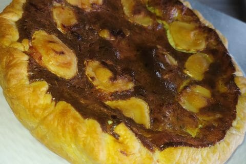 Cliquez pour zoomer ! Tarte aux échalotes et au chèvre Thermomix par sarahjsk92