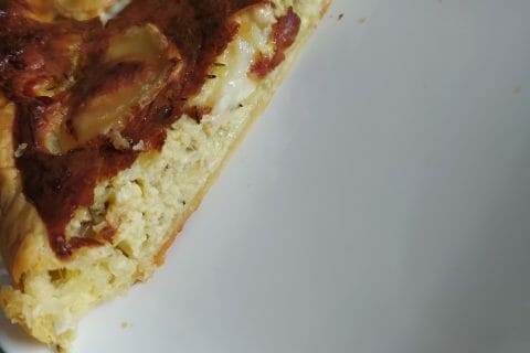 Cliquez pour zoomer ! Tarte aux échalotes et au chèvre Thermomix par sarahjsk92