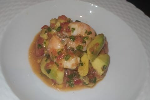 Cliquez pour zoomer ! Ceviche de crevettes, mangue, avocat Thermomix par sarahjsk92