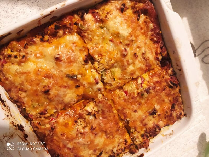 Cliquez pour zoomer ! Lasagnes au poulet et poivrons Thermomix par sarahjsk92