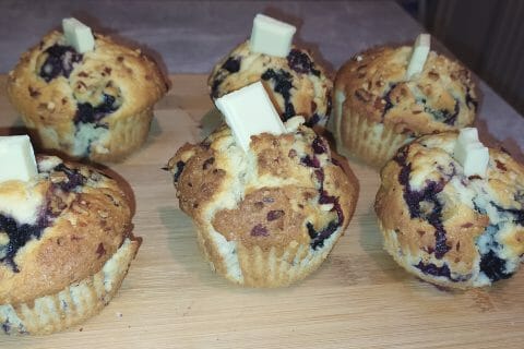 Cliquez pour zoomer ! Muffins aux myrtilles Thermomix par sarahjsk92