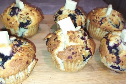 Cliquez pour zoomer ! Muffins aux myrtilles Thermomix par sarahjsk92