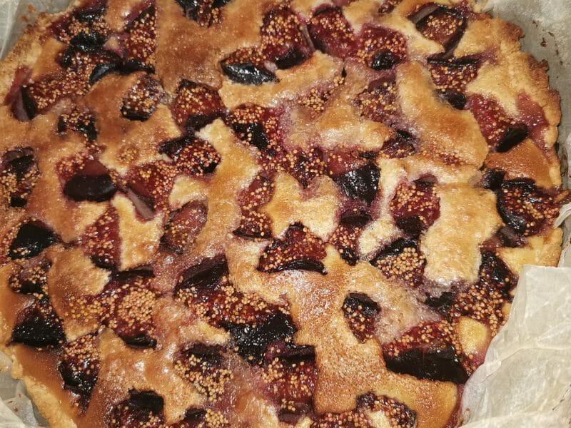 Cliquez pour zoomer ! Tarte aux figues Thermomix par anais_85