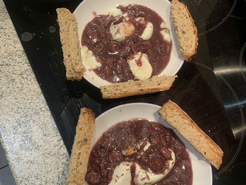 Cliquez pour zoomer ! Oeufs en meurette Thermomix par sarouspete