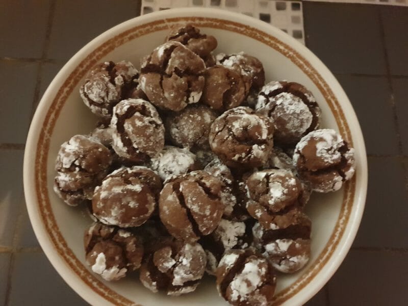 Cliquez pour zoomer ! Craquelés au chocolat Thermomix par stella_9