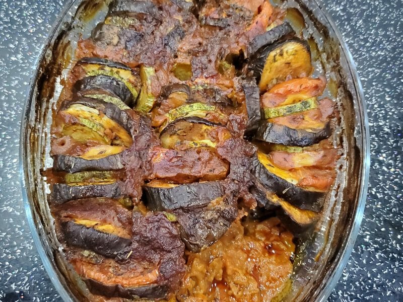 Cliquez pour zoomer ! Tian de légumes et mozarella Thermomix par kenza_3