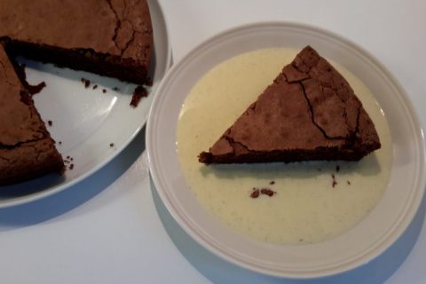 Cliquez pour zoomer ! Gâteau macaroné au chocolat au Thermomix