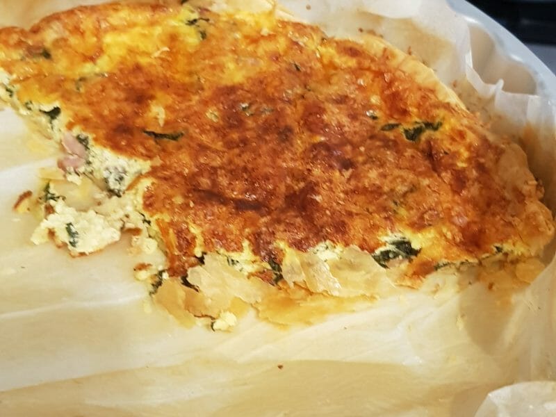 Cliquez pour zoomer ! Quiche au vert de blettes Thermomix par milou_1