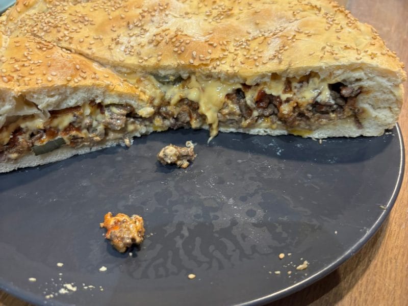 Cliquez pour zoomer ! Cheeseburger XXL Thermomix par D!@n@