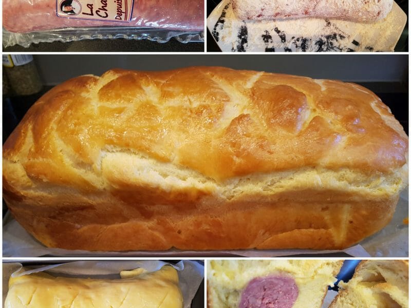 Cliquez pour zoomer ! Saucisson brioché Thermomix par chatomlou