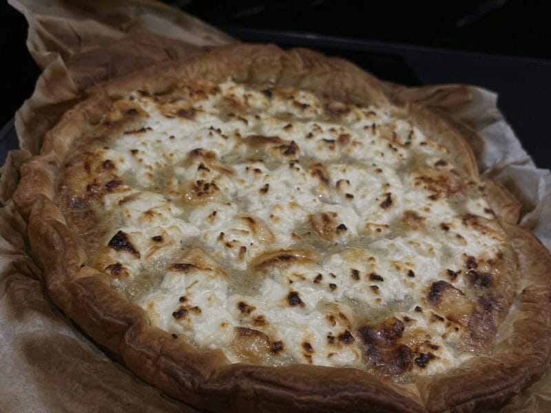Cliquez pour zoomer ! Tarte aux échalotes et au chèvre Thermomix par sp.bass