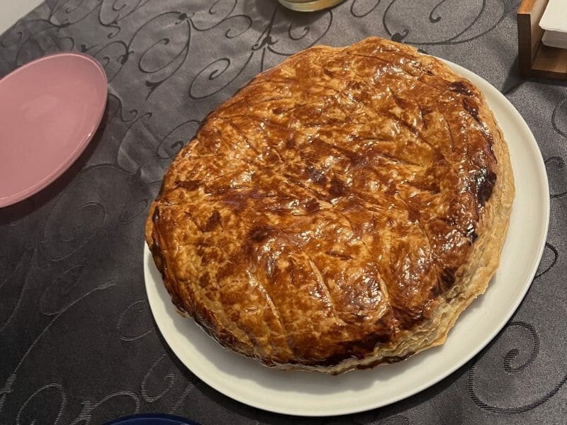 Cliquez pour zoomer ! Galette des rois à la frangipane Thermomix par pia08