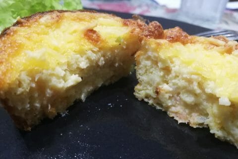 Cliquez pour zoomer ! Soufflé de courgettes au saumon fumé Thermomix par val_e