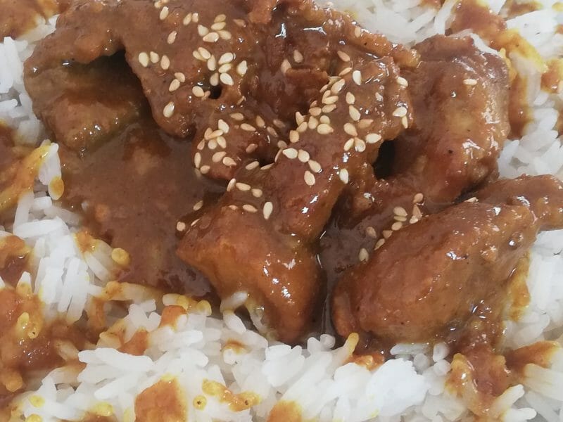 Cliquez pour zoomer ! Porc au caramel Thermomix par val_e