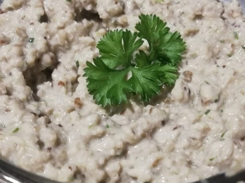 Cliquez pour zoomer ! Moutabal – Caviar d’aubergine libanais Thermomix par val_e