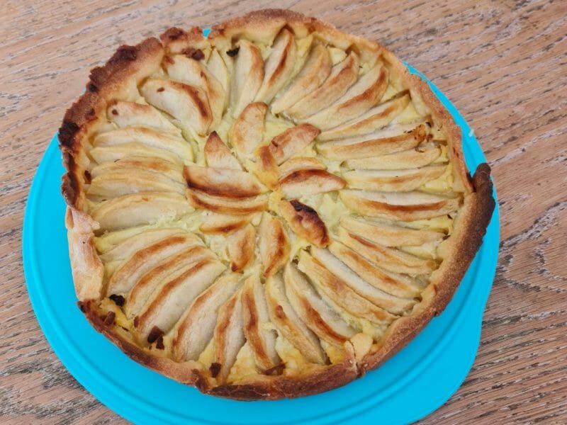 Cliquez pour zoomer ! Tarte aux pommes alsacienne Thermomix par emmanuelle_79
