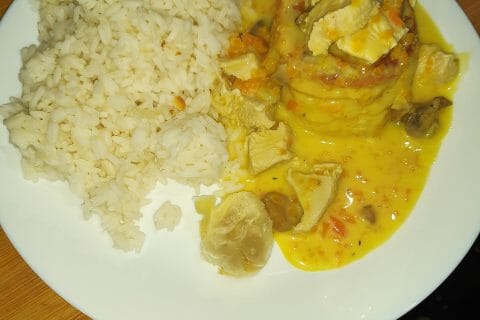 Cliquez pour zoomer ! Blanquette de poulet Thermomix par katiac