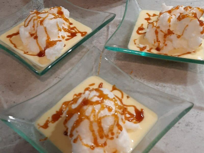 Cliquez pour zoomer ! Îles flottantes Thermomix par marie claire