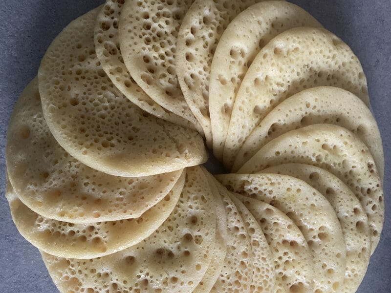 Cliquez pour zoomer ! Baghrir – Crêpes mille trous Thermomix par salimat