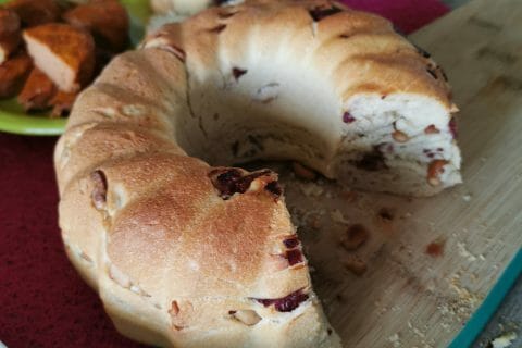 Cliquez pour zoomer ! Kouglof magret de canard et pistaches Thermomix par la-tiote