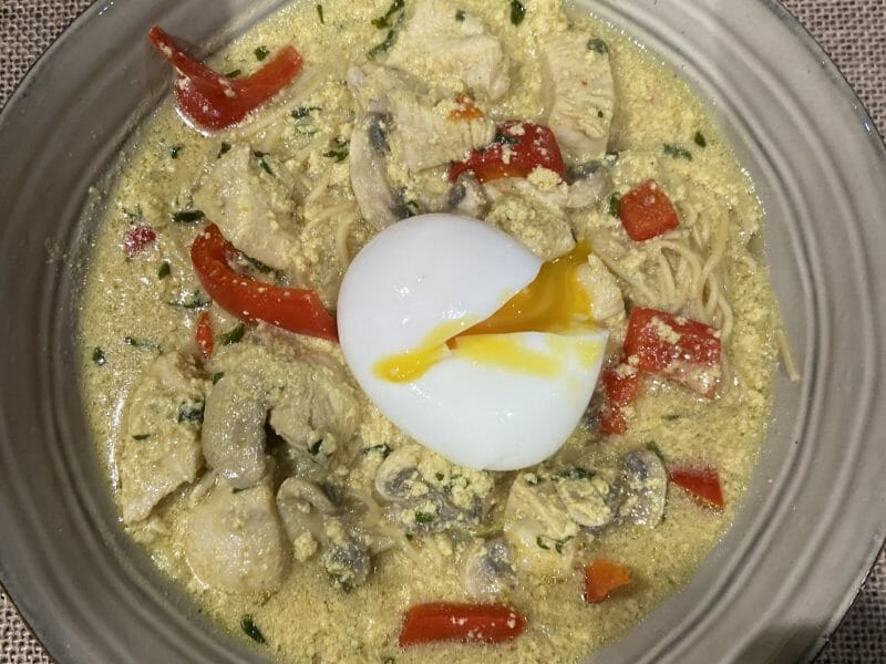 Cliquez pour zoomer ! Ramen thaï au poulet Thermomix par celie_1