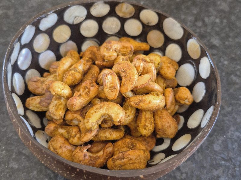 Cliquez pour zoomer ! Noix de cajou grillées au curry Thermomix par Fanchon21