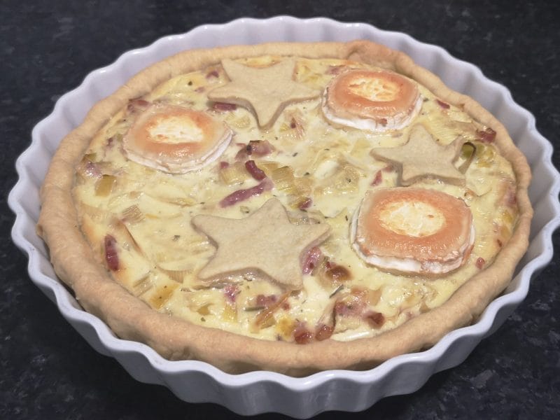 Cliquez pour zoomer ! Tarte aux poireaux Thermomix par Fanchon21