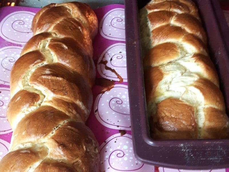 Cliquez pour zoomer ! Brioche tressée à la mie filante Thermomix par nath1707