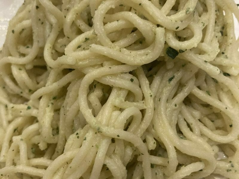 Cliquez pour zoomer ! Farfalle à la crème de courgettes Thermomix par oceansoul