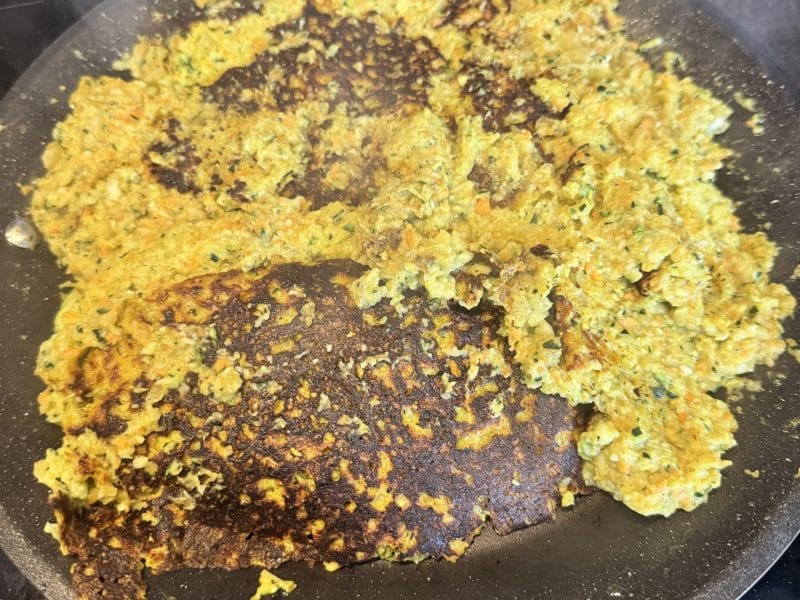 Cliquez pour zoomer ! Galette de légumes et saumon fumé Thermomix par oceansoul