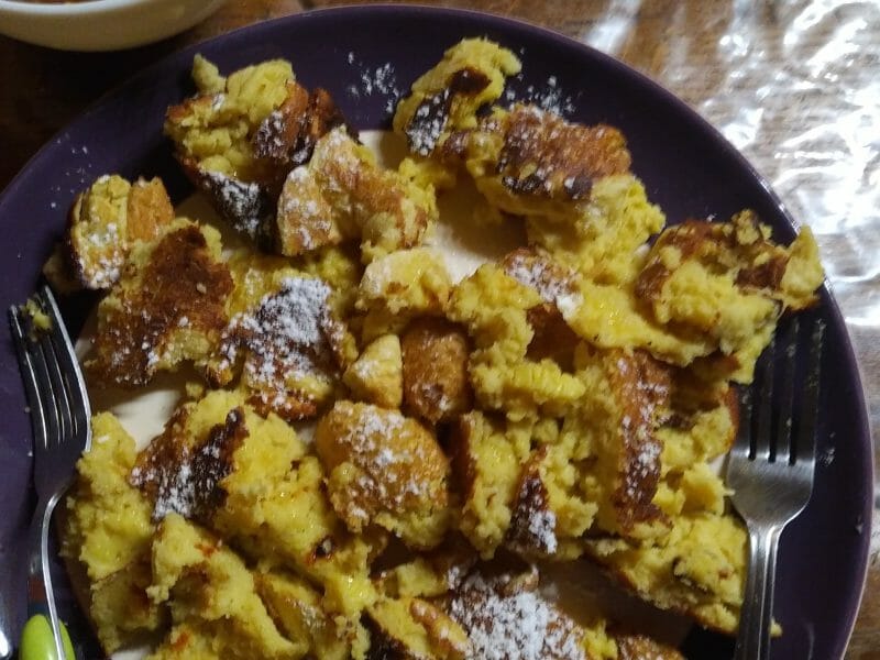 Cliquez pour zoomer ! Crêpe de l’empereur – Kaiserschmarrn Thermomix par lisbeth67