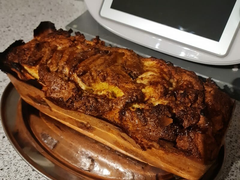 Cliquez pour zoomer ! Cake aux pommes à l’ancienne Thermomix par angelique_57