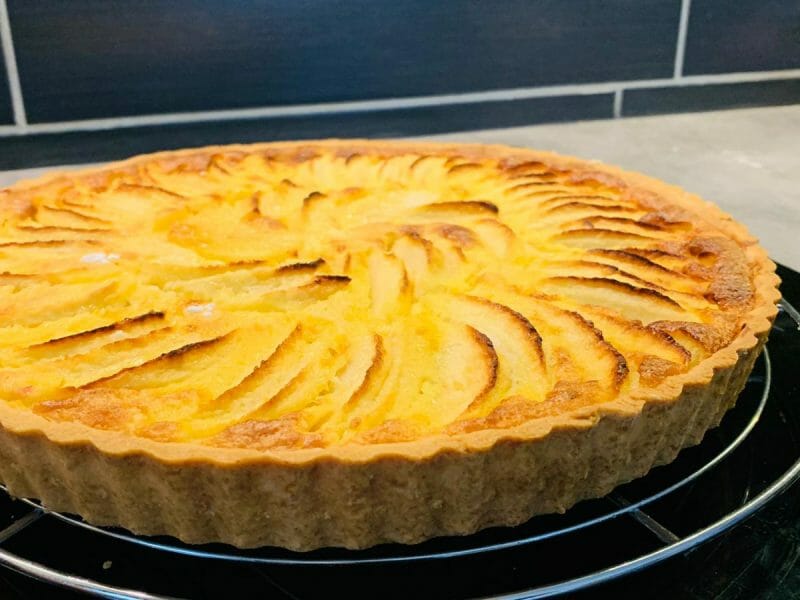 Cliquez pour zoomer ! Tarte normande aux pommes Thermomix par YoLo