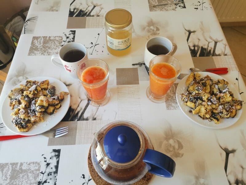 Cliquez pour zoomer ! Crêpe de l’empereur – Kaiserschmarrn Thermomix par sophiedaniel