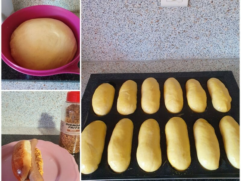 Cliquez pour zoomer ! Pain à hot-dog Thermomix par Maricatala