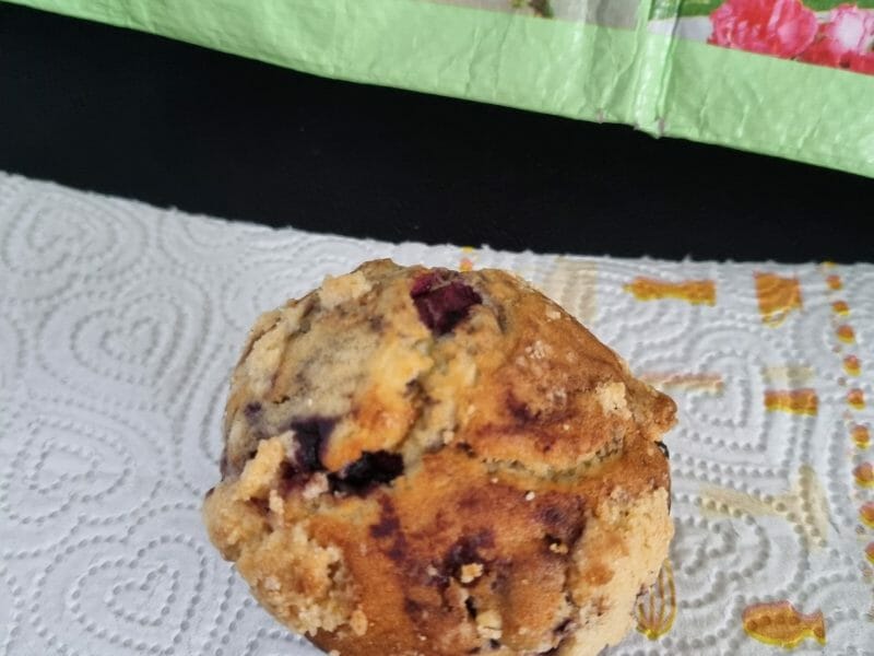 Cliquez pour zoomer ! Muffins aux myrtilles Thermomix par Maricatala