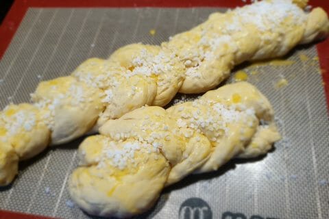 Cliquez pour zoomer ! Brioche tressée à la mie filante Thermomix par celia2508