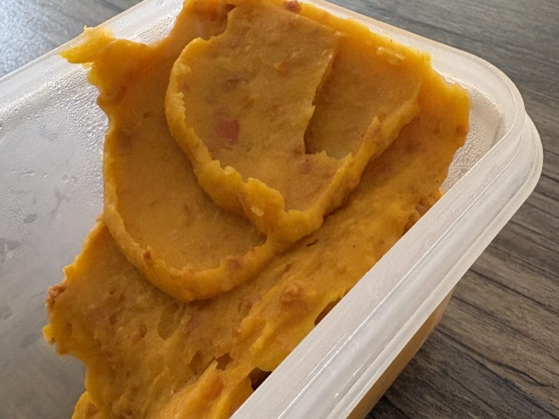 Cliquez pour zoomer ! Purée de potimarron au chorizo Thermomix par maudeee