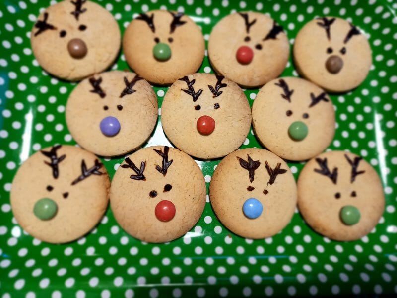 Cliquez pour zoomer ! Sablés rennes de Noël Thermomix par adeline_84