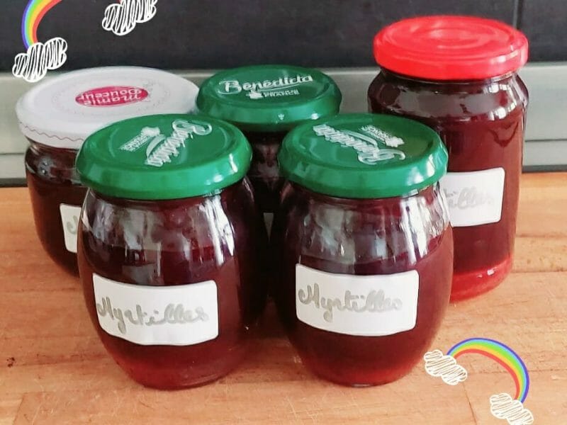 Cliquez pour zoomer ! Confiture de myrtilles Thermomix par adeline_84