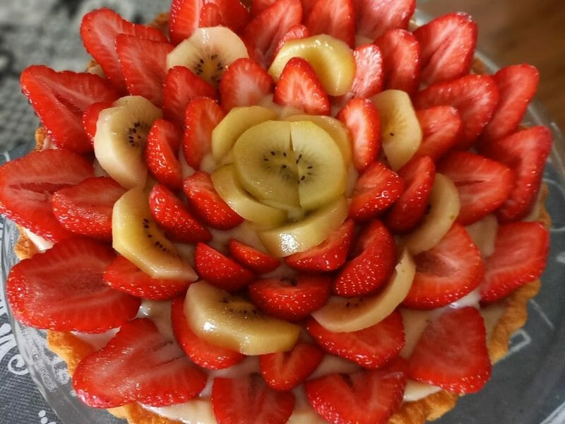 Cliquez pour zoomer ! Tarte aux fraises Thermomix par adeline_84