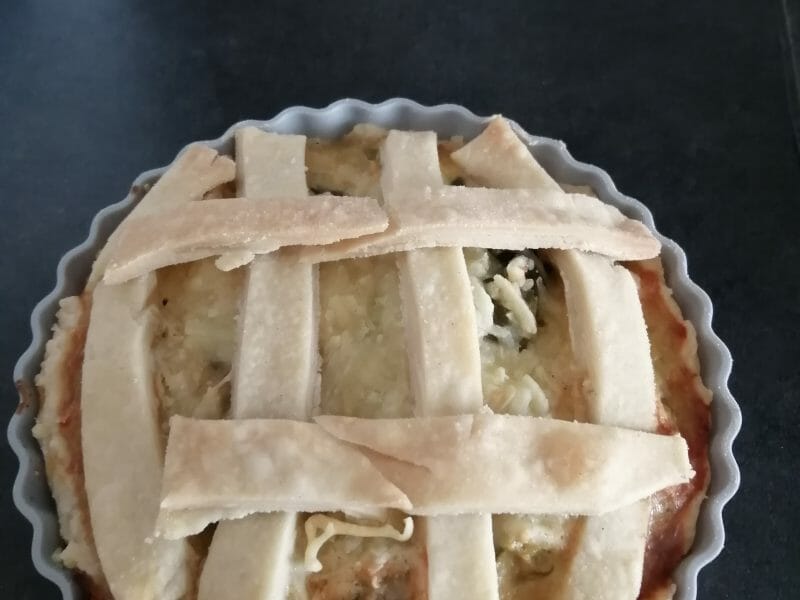 Cliquez pour zoomer ! Tarte aux poireaux Thermomix par adeline_84