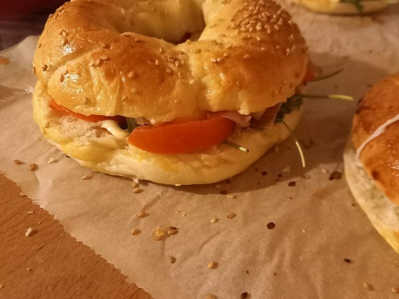 Cliquez pour zoomer ! Bagels au saumon fumé Thermomix par adeline_84