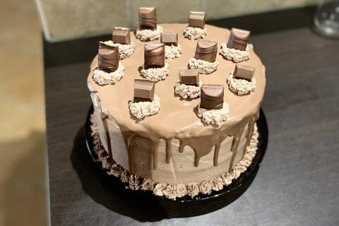 Cliquez pour zoomer ! Layer cake Kinder Bueno Thermomix par aline_34