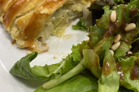 Cliquez pour zoomer ! Feuilleté saumon et poireaux Thermomix par aline_34