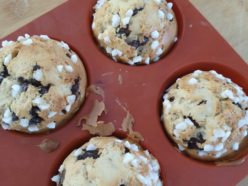 Cliquez pour zoomer ! Muffins aux pépites de chocolat Thermomix par kokopops38